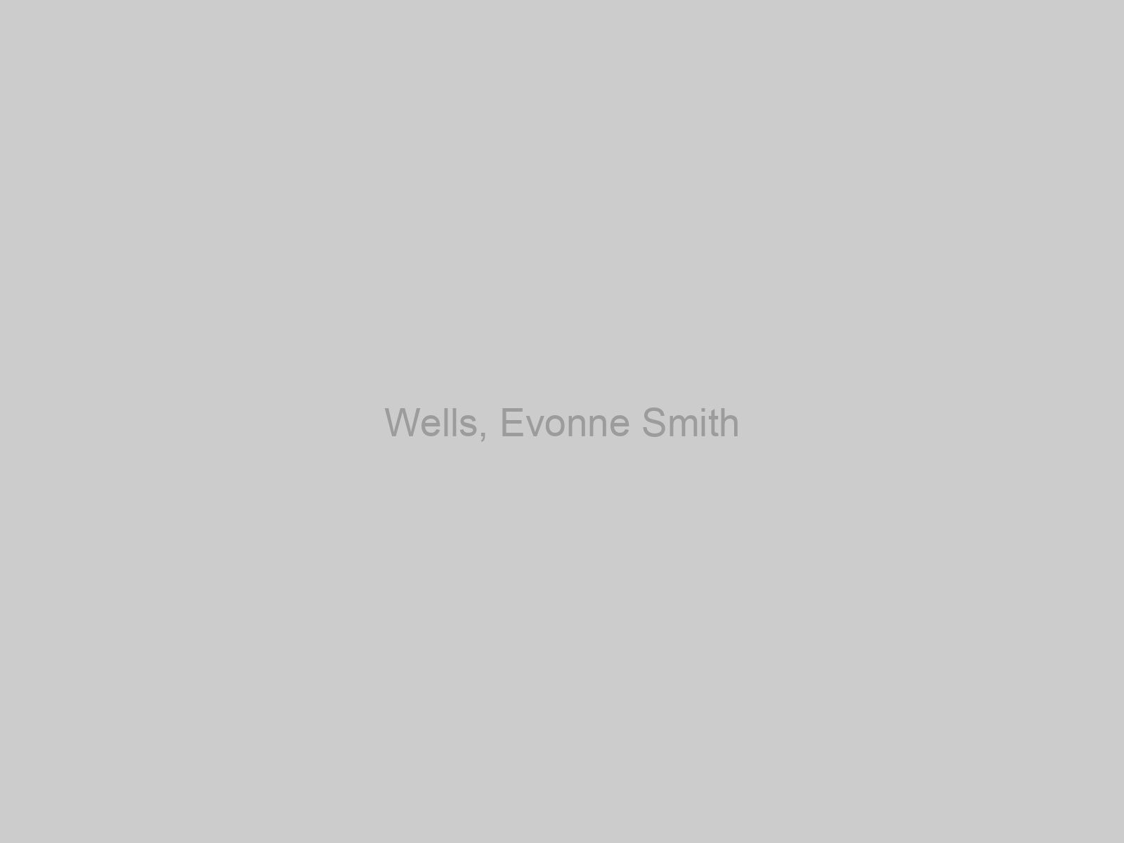 Wells, Evonne Smith